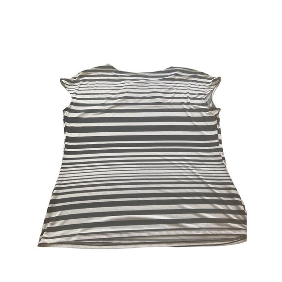 Womans Worthington Stretch Spandex Blouse Top Size XL u - Picture 3 of 5